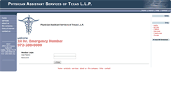 Desktop Screenshot of paservicesoftexas.com